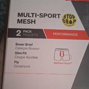 Saxx Multi-Sport Mesh Boxer Briefs - 2 Pack Black